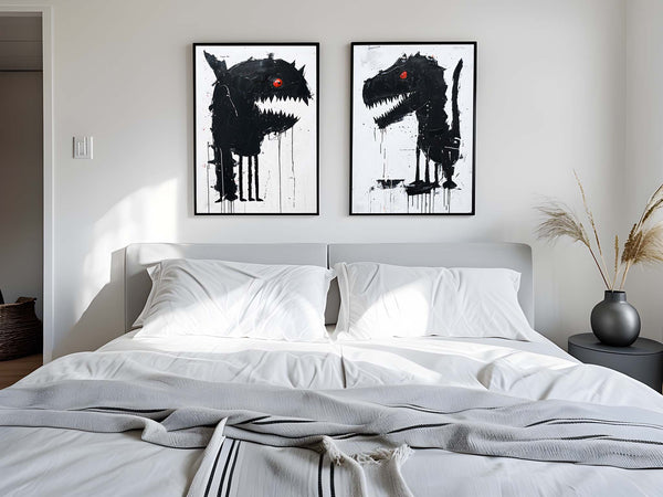 T-Rex_and_Cute_Monster