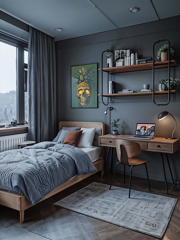 Limitierter Kunstdruck "Pinapple Skull"