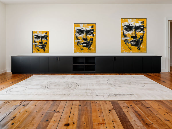 Limitierter Kunstdruck "the yellow face"